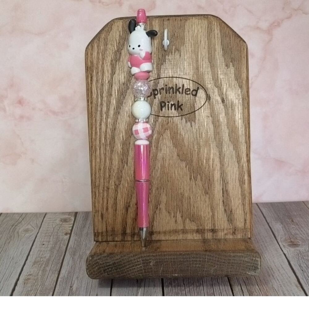 #PC-886 Handmade Beaded Pen Pochacco